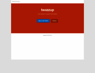 twazzup.com screenshot