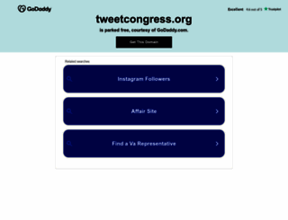 tweetcongress.org screenshot