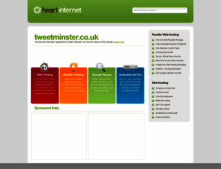tweetminster.co.uk screenshot