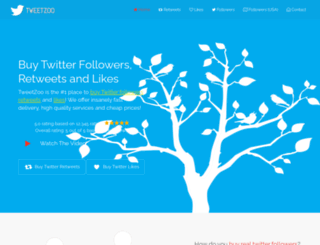 tweetzoo.com screenshot
