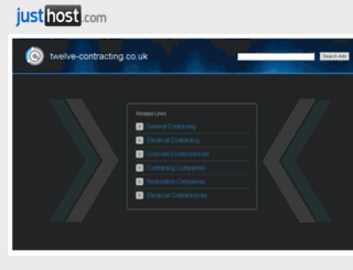 twelve-contracting.co.uk screenshot