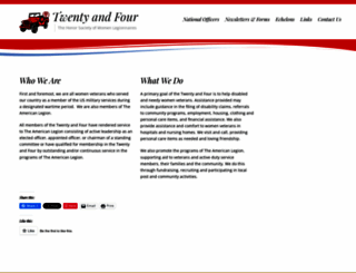twentyandfour.org screenshot