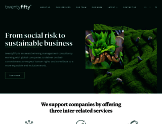 twentyfifty.co.uk screenshot