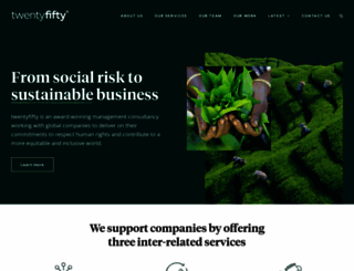 twentyfifty.de screenshot