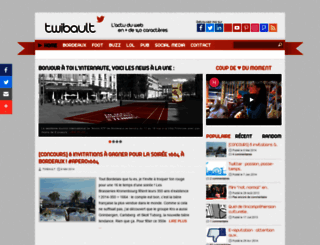 twibault.com screenshot