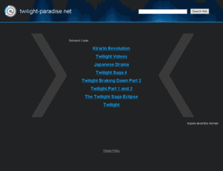 twilight-paradise.net screenshot
