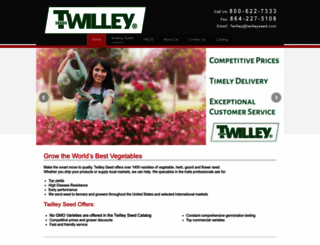 twilleyseed.com screenshot