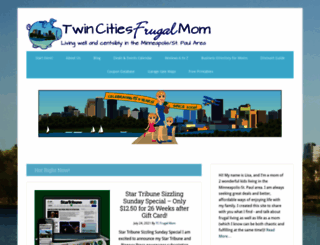 twincitiesfrugalmom.com screenshot