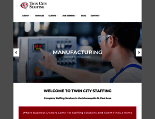 twincitystaffing.com screenshot