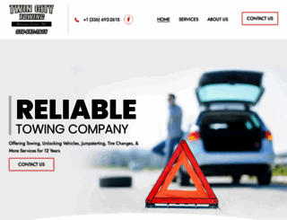 twincitytowing.net screenshot