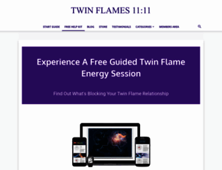twinflames1111.com screenshot