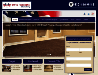 twinflooring.com screenshot