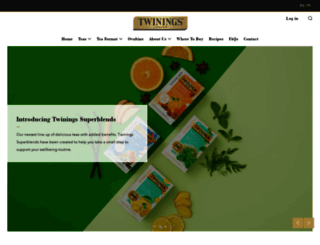 twinings.ca screenshot