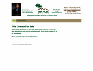 twinpalmsrealty.com screenshot