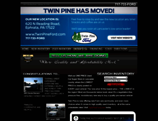 twinpineautogroup.com screenshot