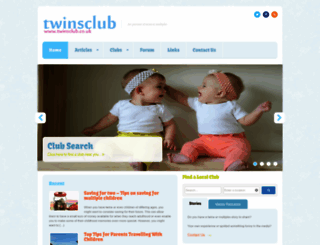 twinsclub.co.uk screenshot