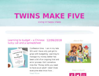 twinsmakefive.com screenshot