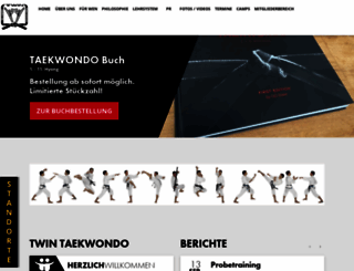 twintaekwondo.de screenshot