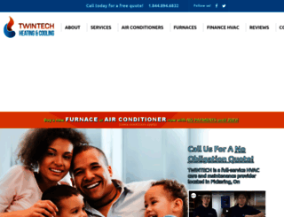 twintechheating.ca screenshot