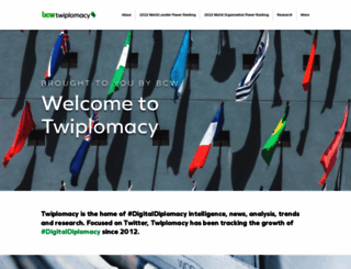 twiplomacy.com screenshot