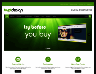 twistdesign.com.au screenshot