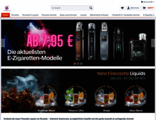 twisted-vaping.de screenshot