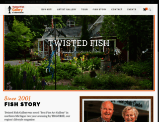 twistedfishgallery.com screenshot
