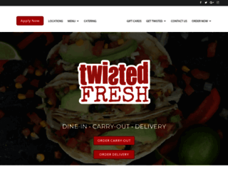 twistedfresh.com screenshot