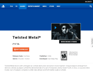 twistedmetal.com screenshot
