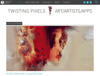 twistingpixels.art screenshot