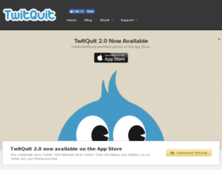 twitquit.co.uk screenshot