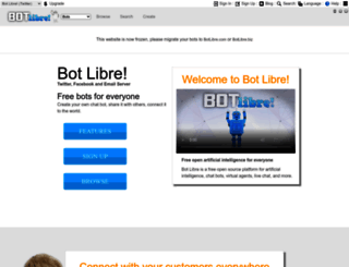 twitter.botlibre.com screenshot
