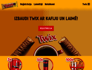 twix.lv screenshot