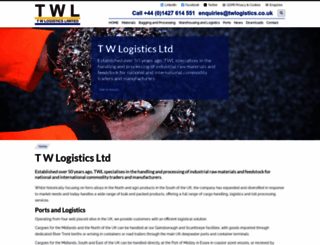 twlogistics.co.uk screenshot