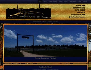 two-hawks-ranch.com screenshot