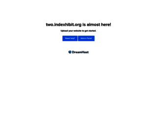 two.indexhibit.org screenshot