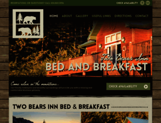 twobearsinn.com screenshot