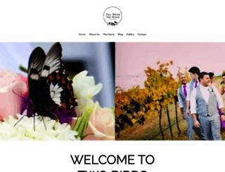 twobirdsonestoneevents.com.au screenshot