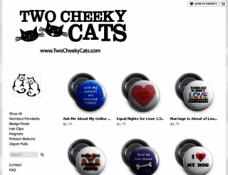 twocheekycats.storenvy.com screenshot