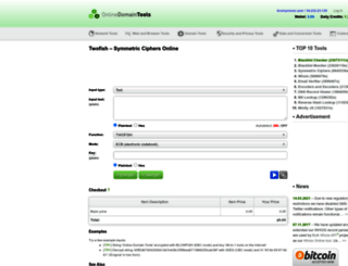 twofish.online-domain-tools.com screenshot
