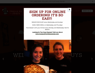 twoguyshonesdale.com screenshot