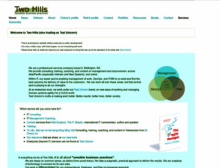 twohills.co.nz screenshot