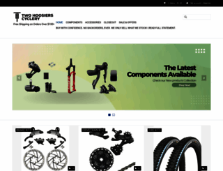 twohoosierscyclery.com screenshot
