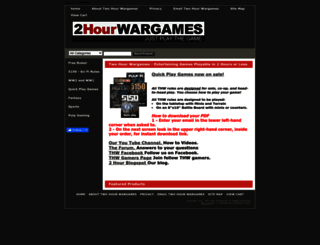 twohourwargames.com screenshot