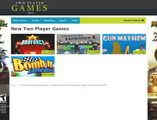 twoplayergames.biz screenshot