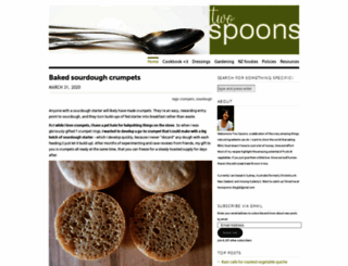 twospoons.wordpress.com screenshot