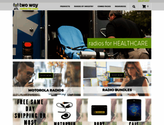 twowayradiosfor.com screenshot