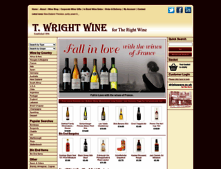 twrightwine.co.uk screenshot
