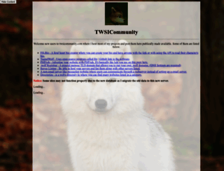 twsicommunity.com screenshot