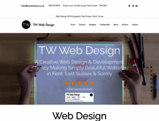 twwebdesign.co.uk screenshot